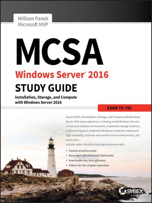 cover image of MCSA Windows Server 2016 Study Guide